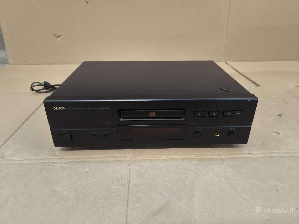 Denon Dcd-3000 ir Pioneer Ct-777 - nuotraukos Nr. 5