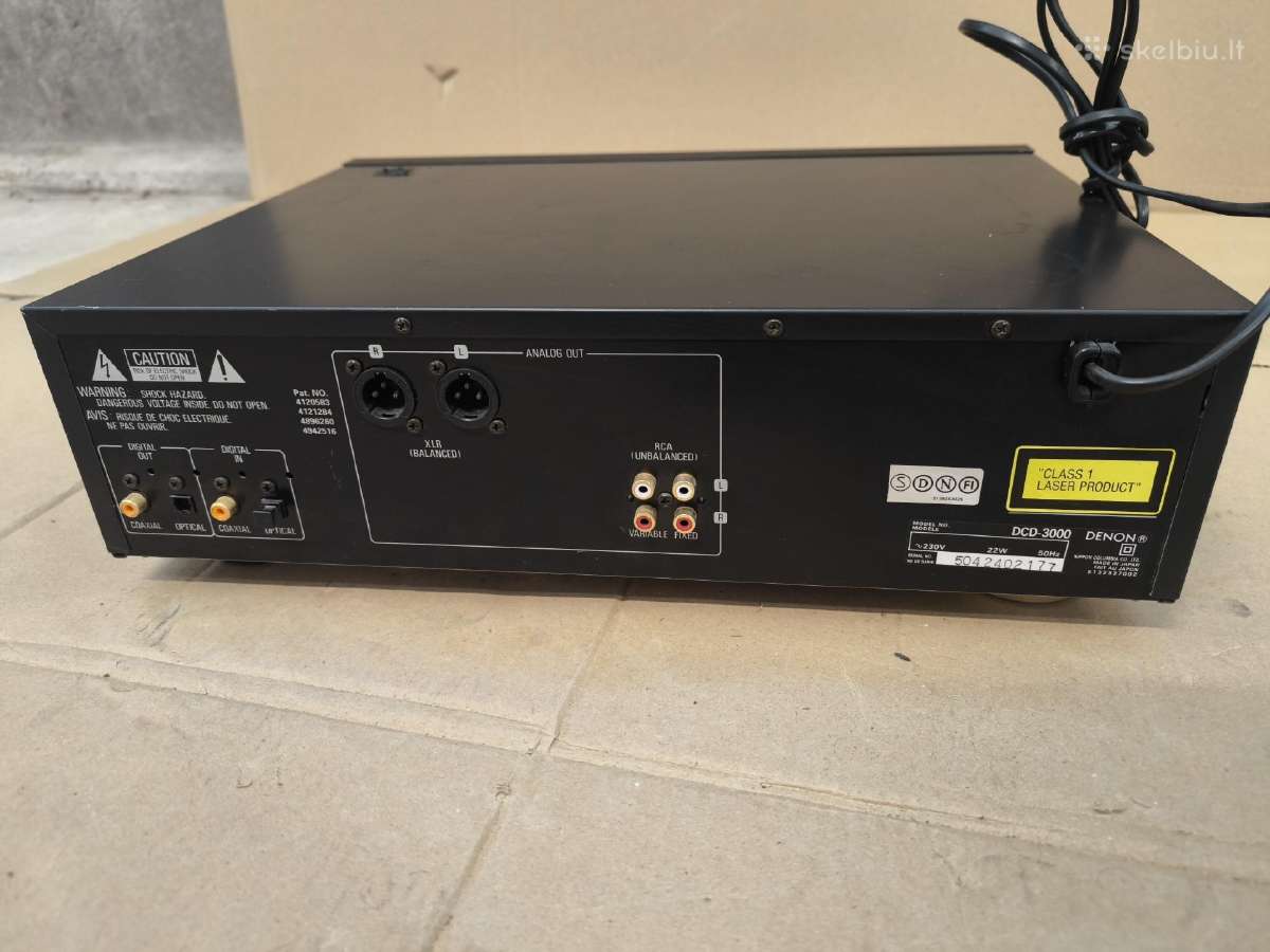 Denon Dcd-3000 ir Pioneer Ct-777 - nuotraukos Nr. 6