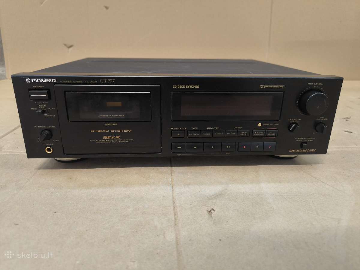 Denon Dcd-3000 ir Pioneer Ct-777 - nuotraukos Nr. 7