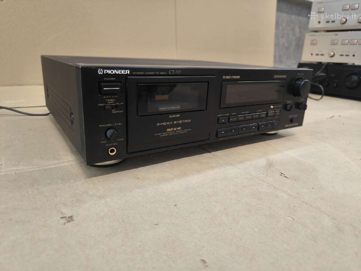 Denon Dcd-3000 ir Pioneer Ct-777 - nuotraukos Nr. 8
