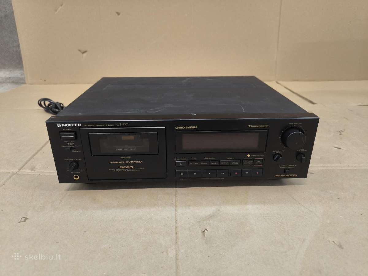 Denon Dcd-3000 ir Pioneer Ct-777 - nuotraukos Nr. 10