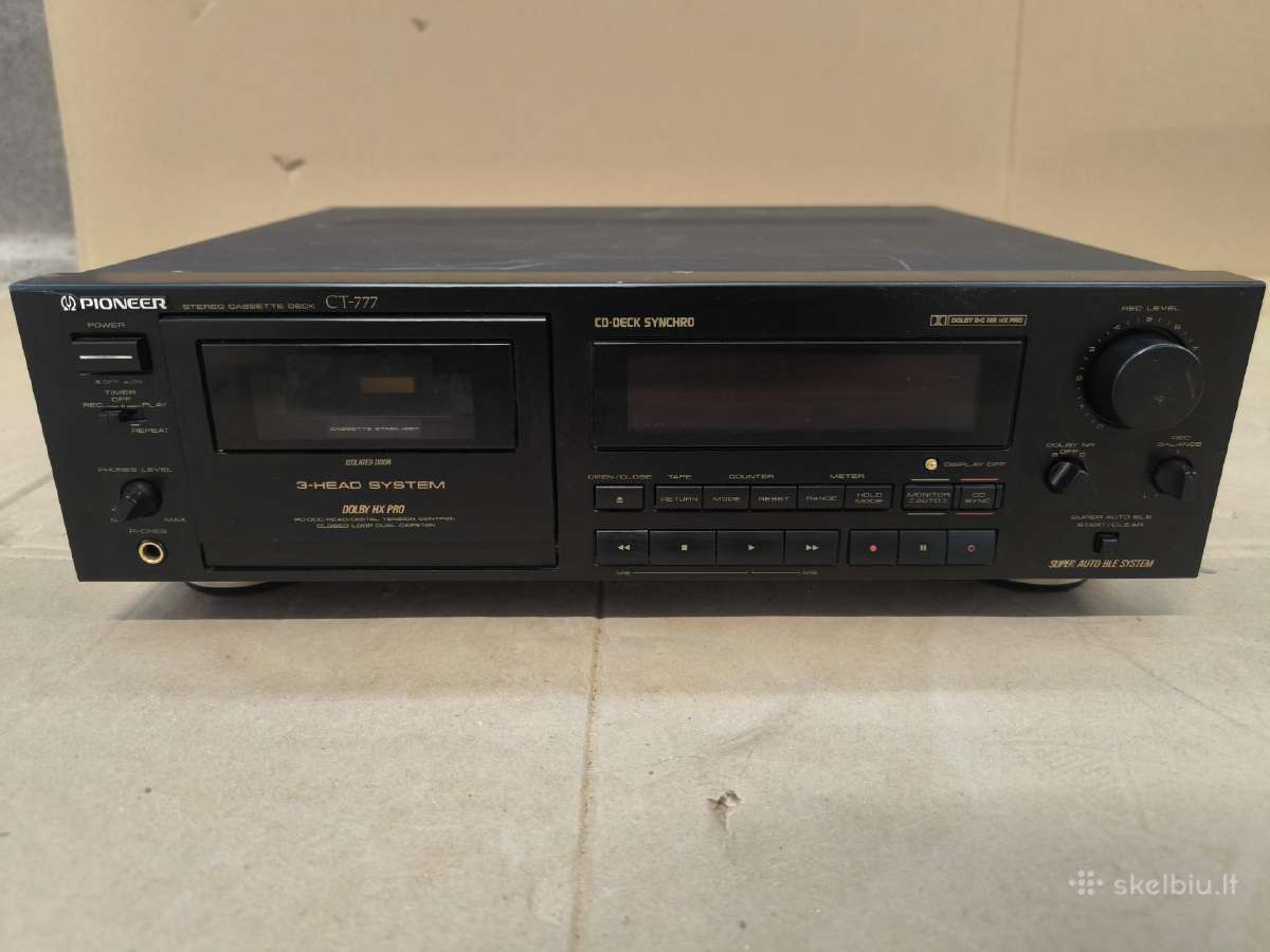 Denon Dcd-3000 ir Pioneer Ct-777 - nuotraukos Nr. 11