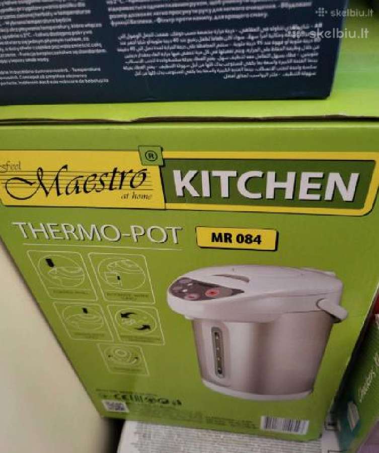Maistinis termosas Maestro Thermo Pot Mr084 - nuotraukos Nr. 2