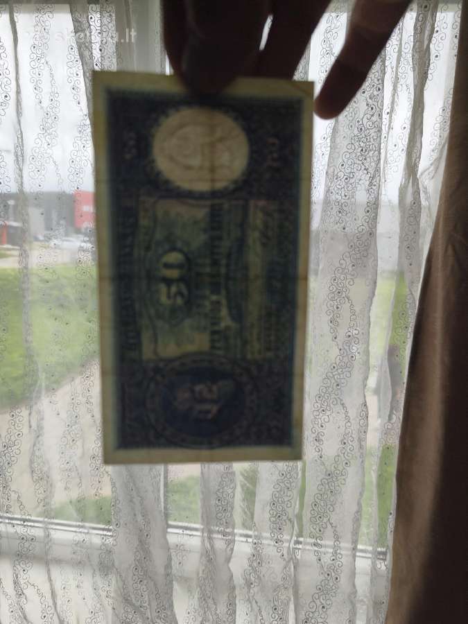 50litų 1928m - nuotraukos Nr. 3