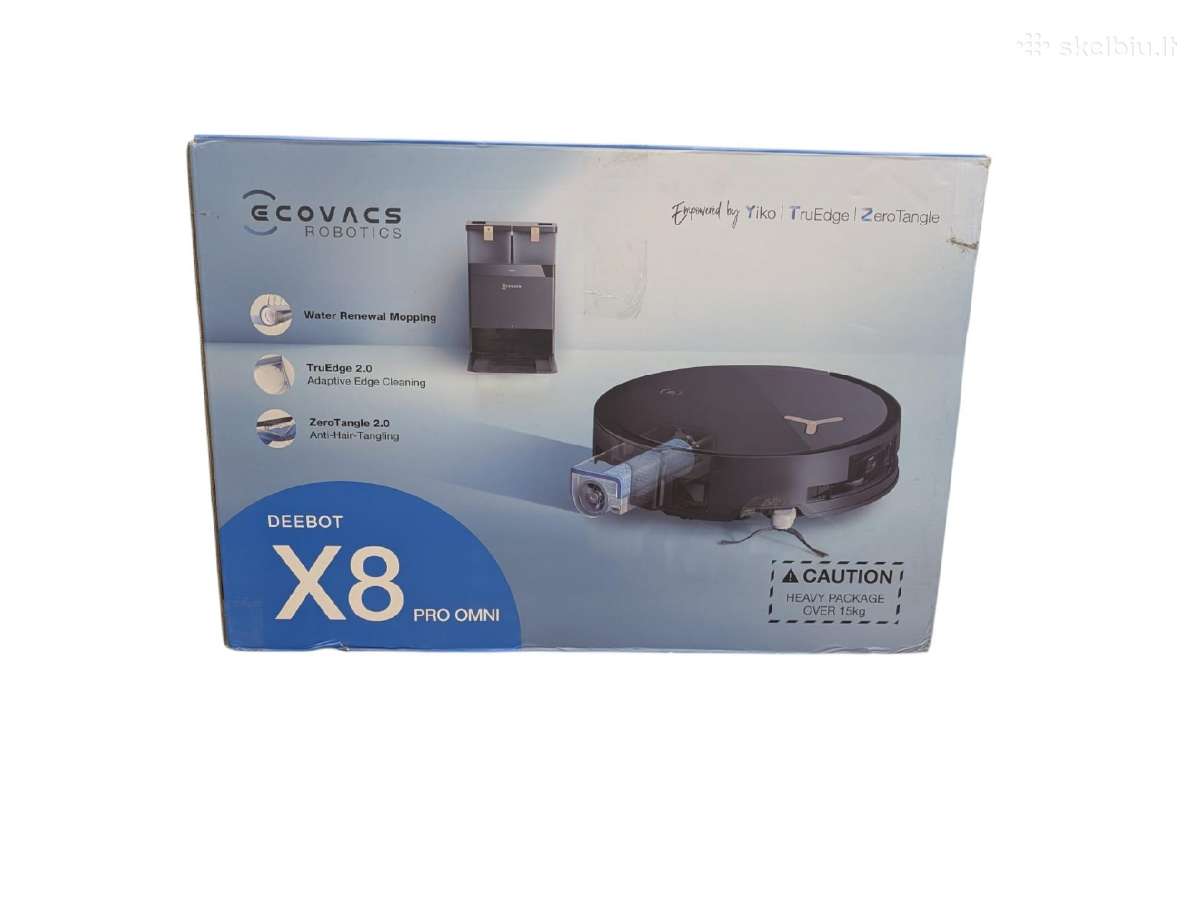 Ecovacs Robotics Deebot X8 Pro Omni (Naujas) - nuotraukos Nr. 2
