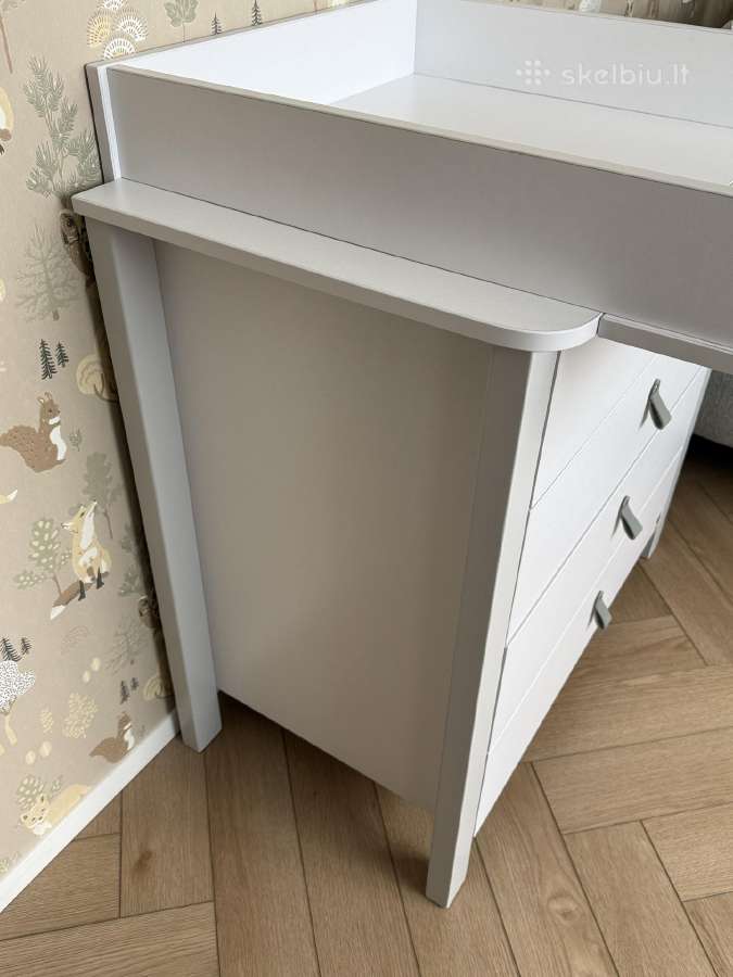 Yappykids Sky Grey kūdikio baldų komplektas - nuotraukos Nr. 6