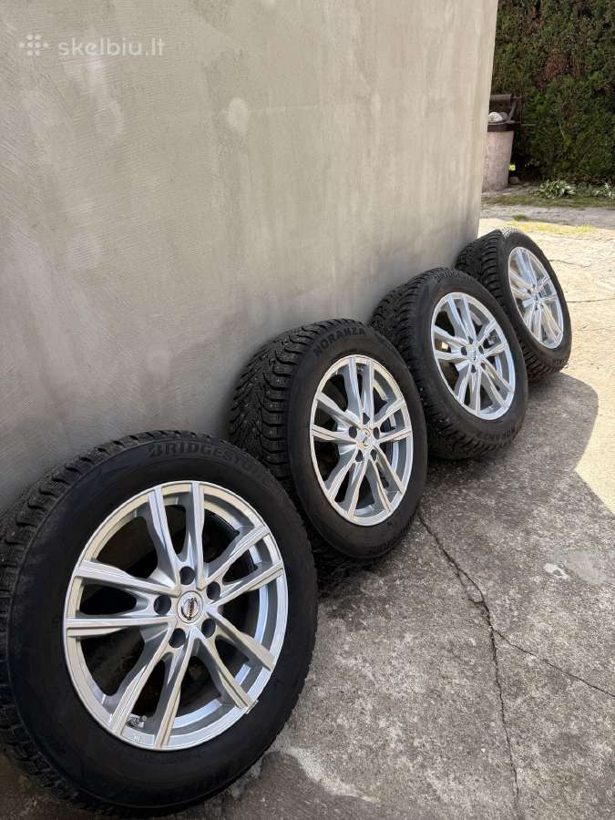 Originalūs Nissan Qashqai R17 ratlankiai - nuotraukos Nr. 2
