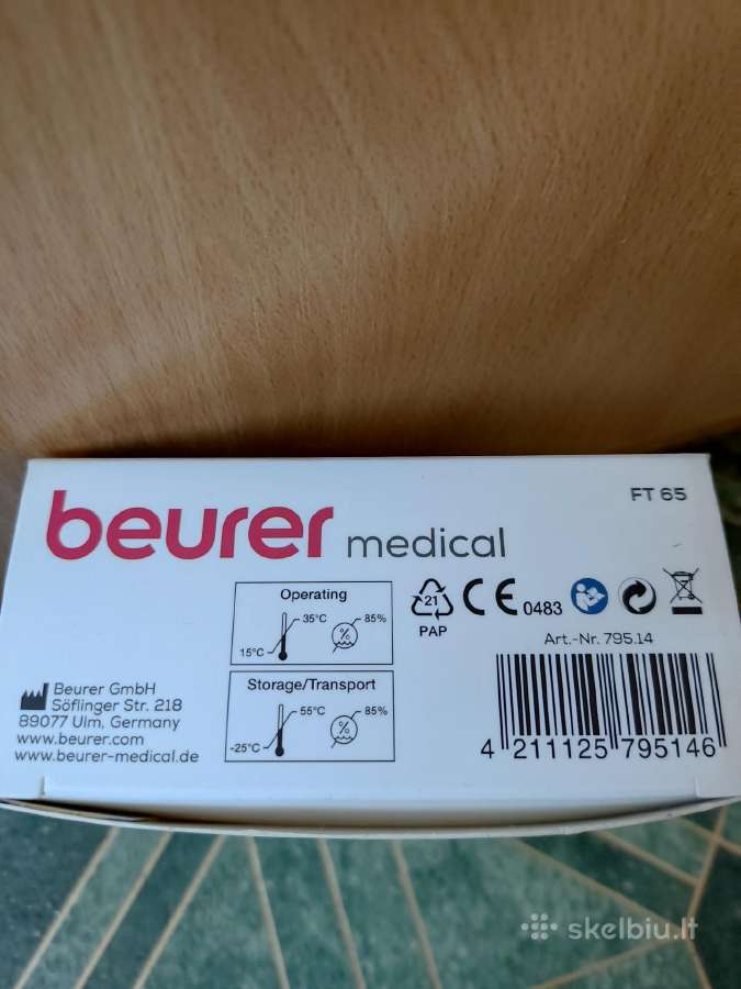 Beurer medic.6 funkcijų bekontaktis term. - nuotraukos Nr. 4