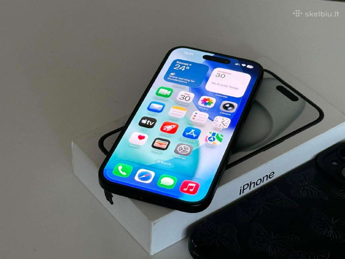 Parduodu iPhone 15 128gb - nuotraukos Nr. 2