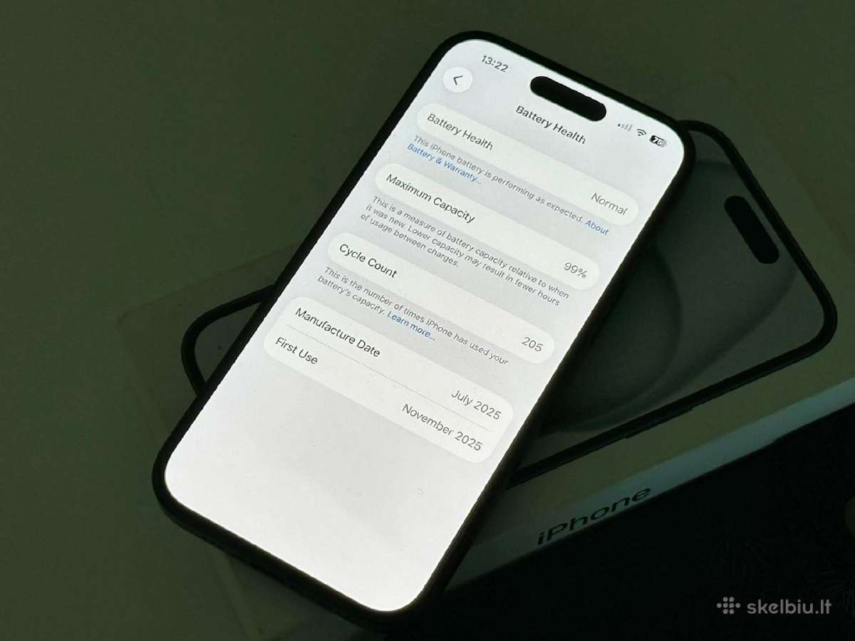 Parduodu iPhone 15 128gb - nuotraukos Nr. 4