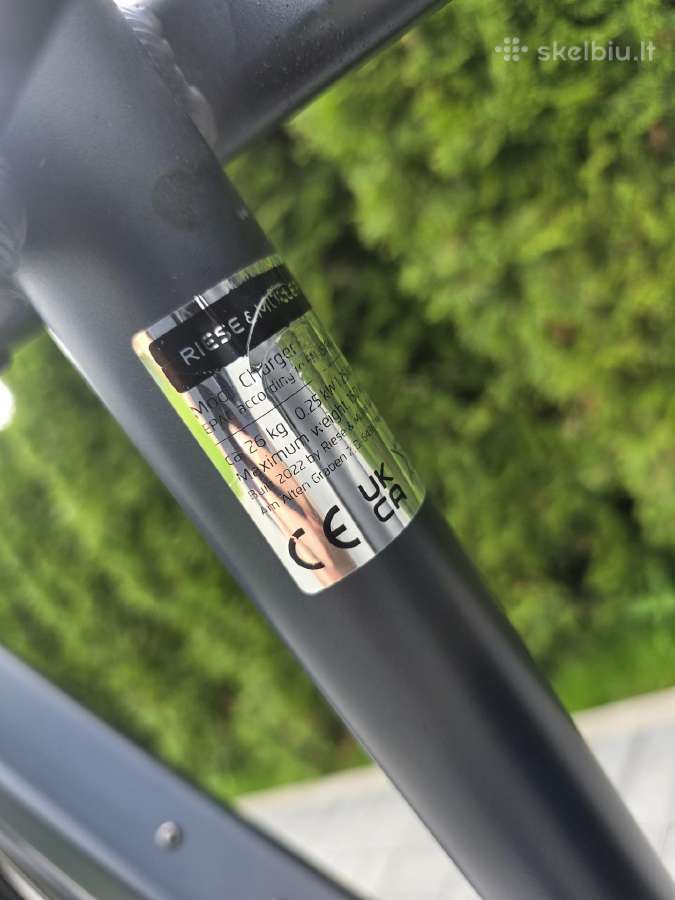 Riese Muller Charger 3 elektrinis dviratis - nuotraukos Nr. 10