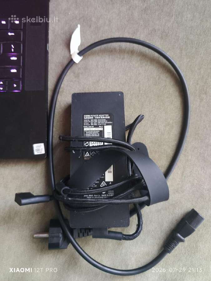Razer Blade 15 Advanced, 16gb RAM, i7, 1tb SSD - nuotraukos Nr. 11