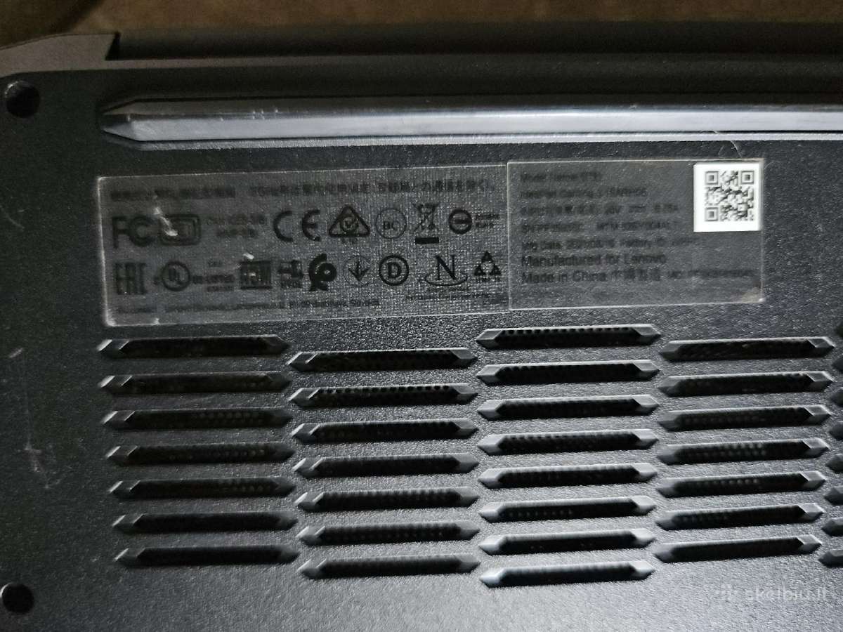 Laptopas lenovo ideapad gaming 3 - nuotraukos Nr. 9