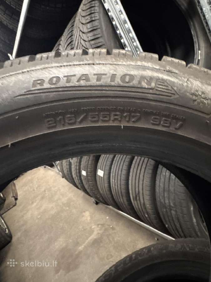 Dunlop winter sport 5 215/55 R17 - nuotraukos Nr. 4