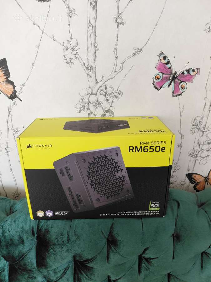Maitinimo blokas Corsair Rm650e - nuotraukos Nr. 2