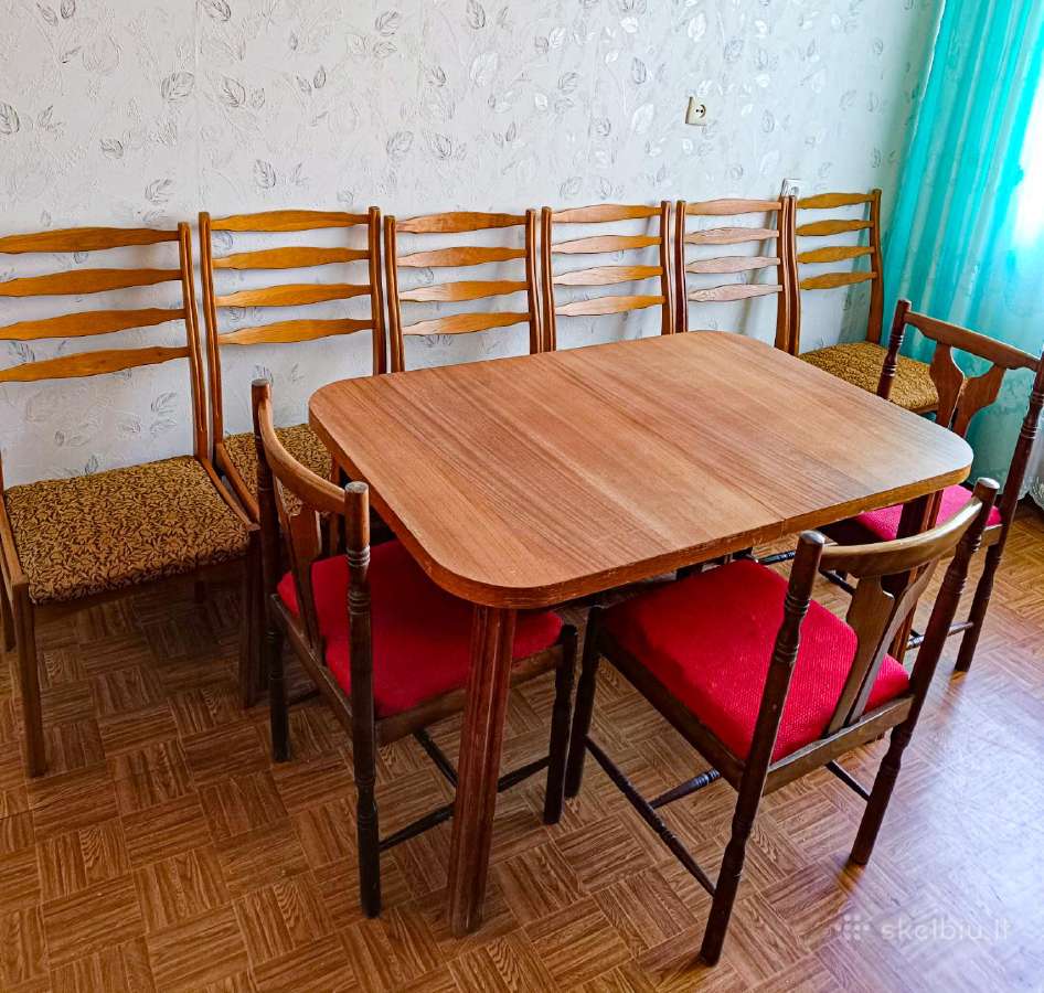 3 kėdės ir stalas - nuotraukos Nr. 2
