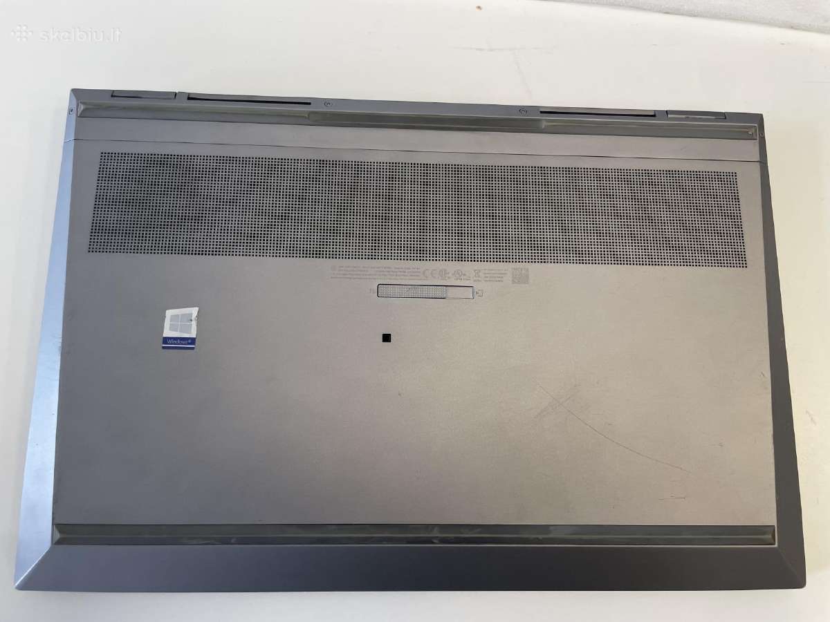 Hp Zbook Fury 17 G7 i7-10850h 32gb RAM 512gb SSD - nuotraukos Nr. 6
