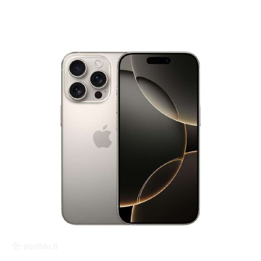 Naudotas Apple iPhone 16 Pro/128gb, Black - nuotraukos Nr. 2