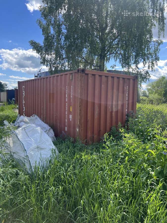 Naujas 20 pėdų jūrinis konteineris Kaune Akcija - nuotraukos Nr. 14