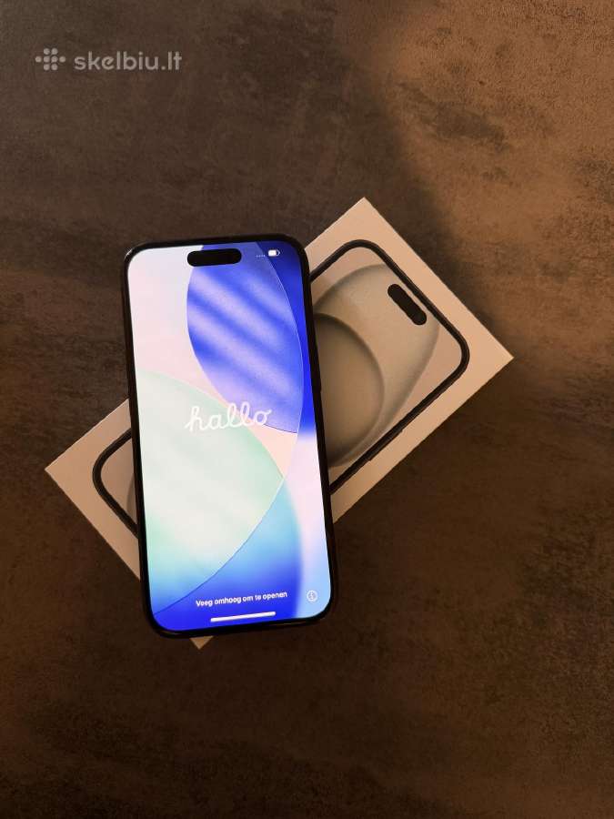 iPhone 15 black - nuotraukos Nr. 3