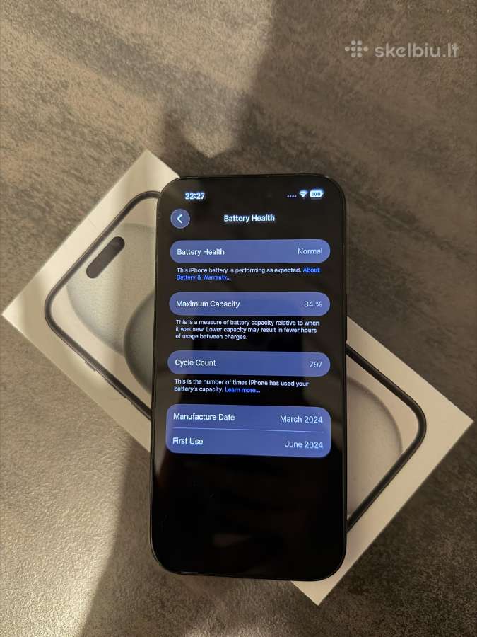 iPhone 15 black - nuotraukos Nr. 4