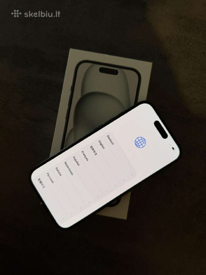 iPhone 15 black - nuotraukos Nr. 5