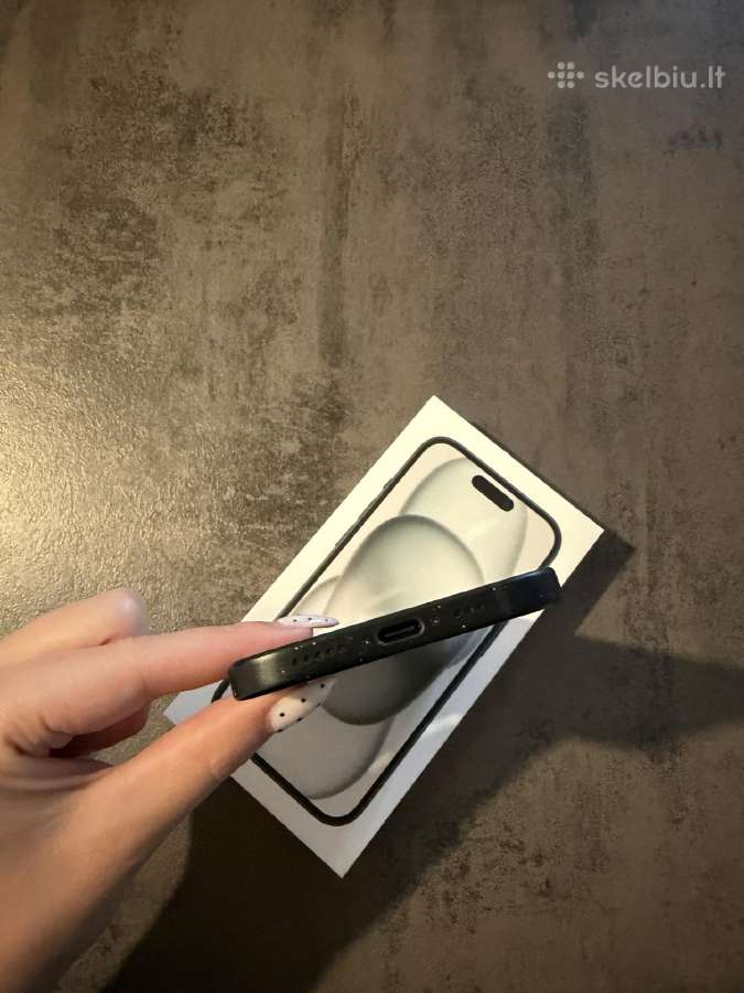 iPhone 15 black - nuotraukos Nr. 7