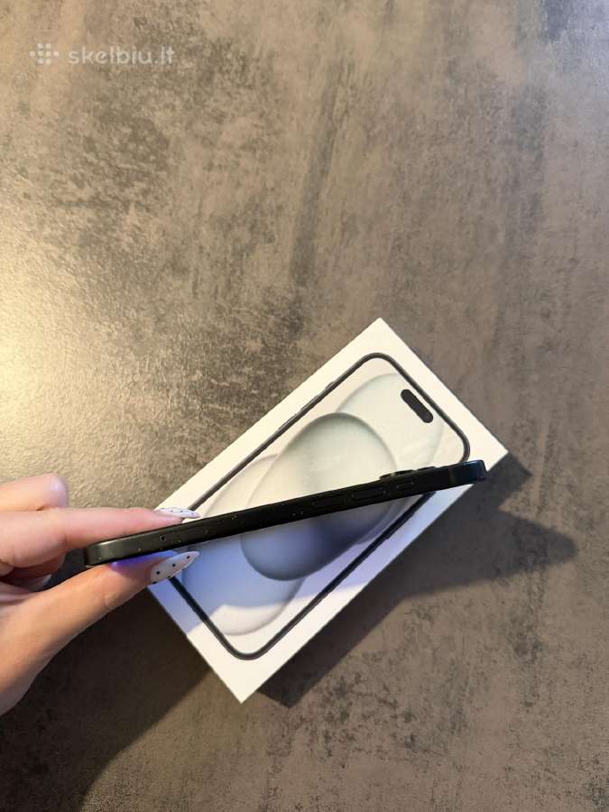 iPhone 15 black - nuotraukos Nr. 8