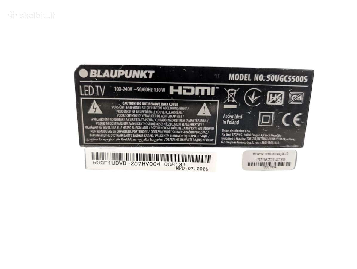 Blaupunkt televizoriai (įvairūs modeliai) +garanti - nuotraukos Nr. 5