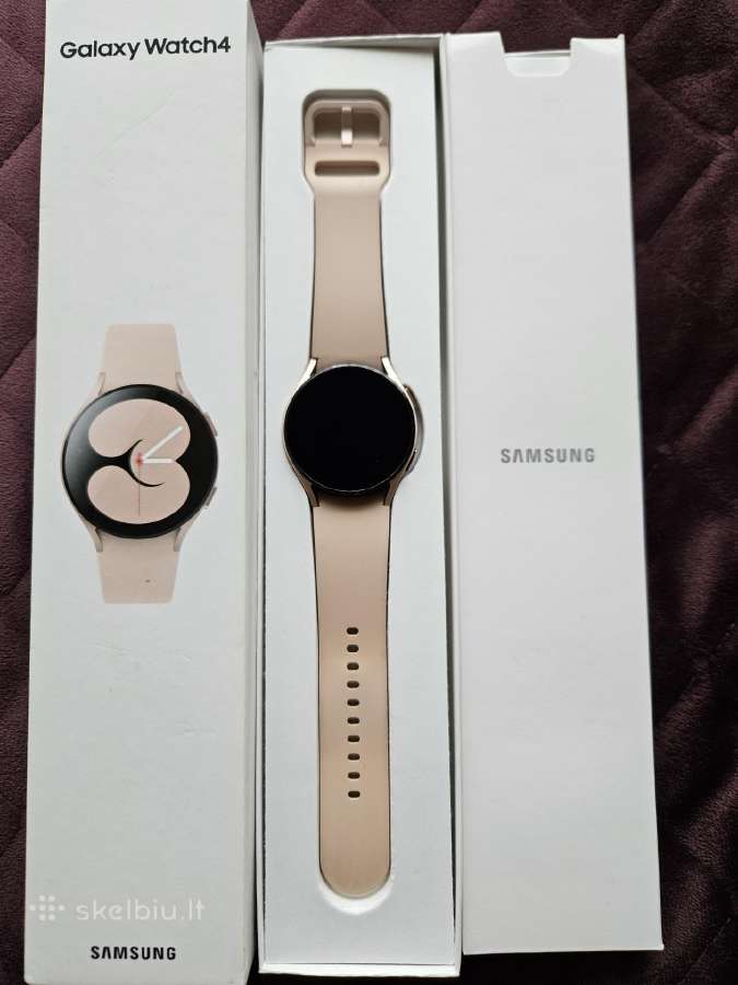 Samsung galaxy watch 4 - puikios būklės - nuotraukos Nr. 3