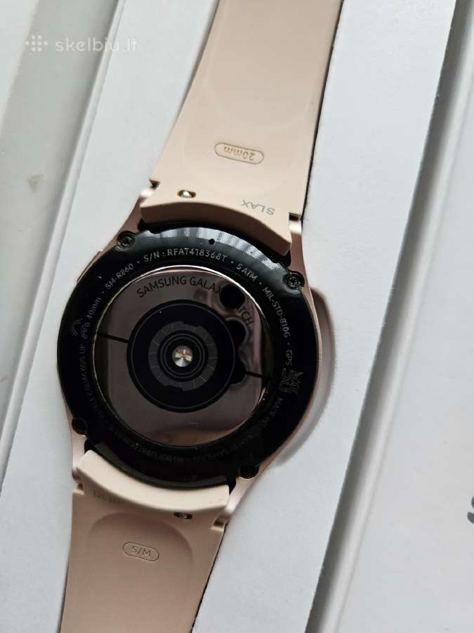 Samsung galaxy watch 4 - puikios būklės - nuotraukos Nr. 5