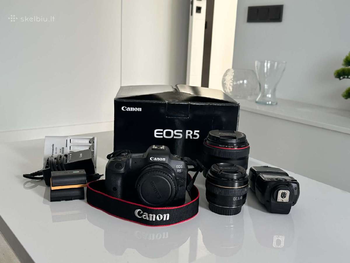 Canon EOS R5 su Ef 85mm f/1.2l ir 50mm f/1.4 - nuotraukos Nr. 17