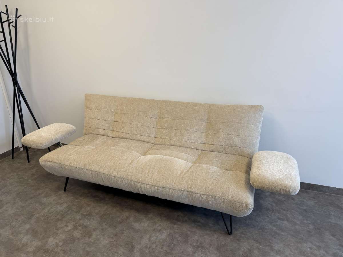 Moderni Sofa Ištiesiama - Kaip Nauja - nuotraukos Nr. 4
