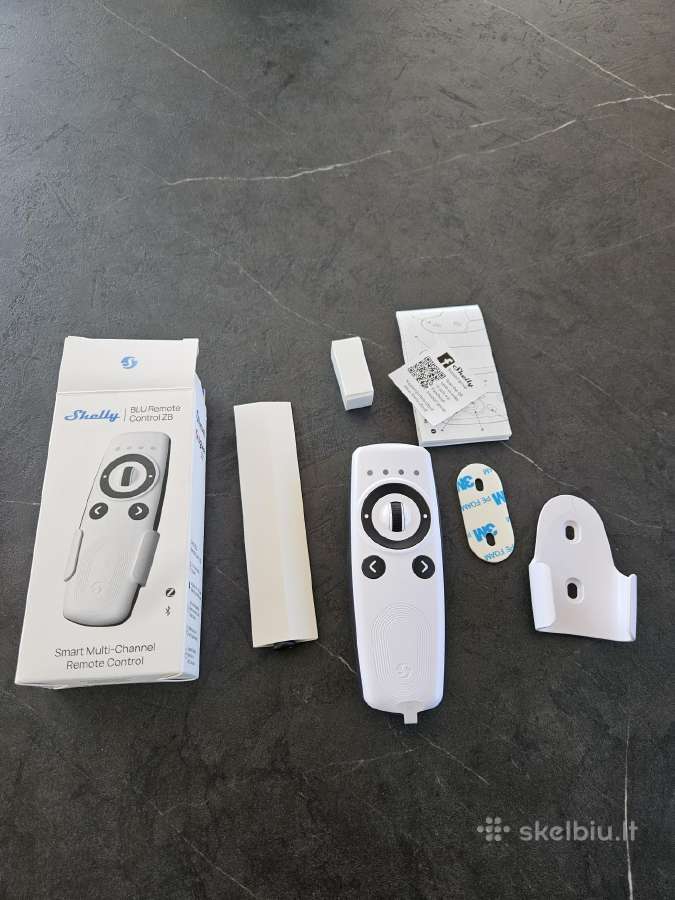 Shelly Blu Remote Control Zb, Bluetooth + Zigbee - nuotraukos Nr. 4