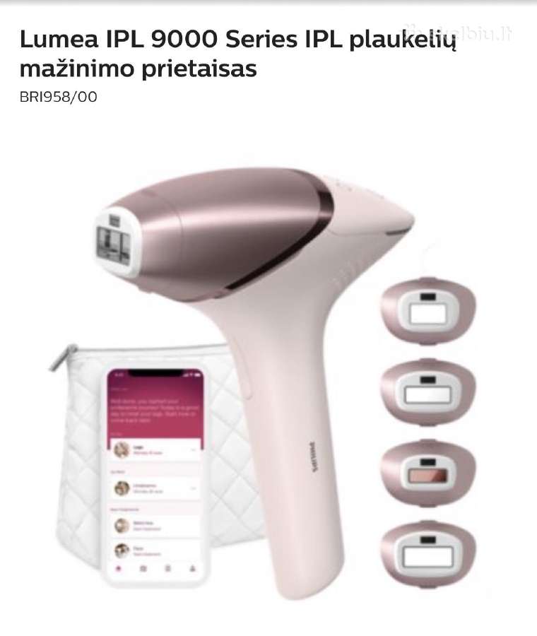 Philips Lumea 9000ipl - nuotraukos Nr. 4