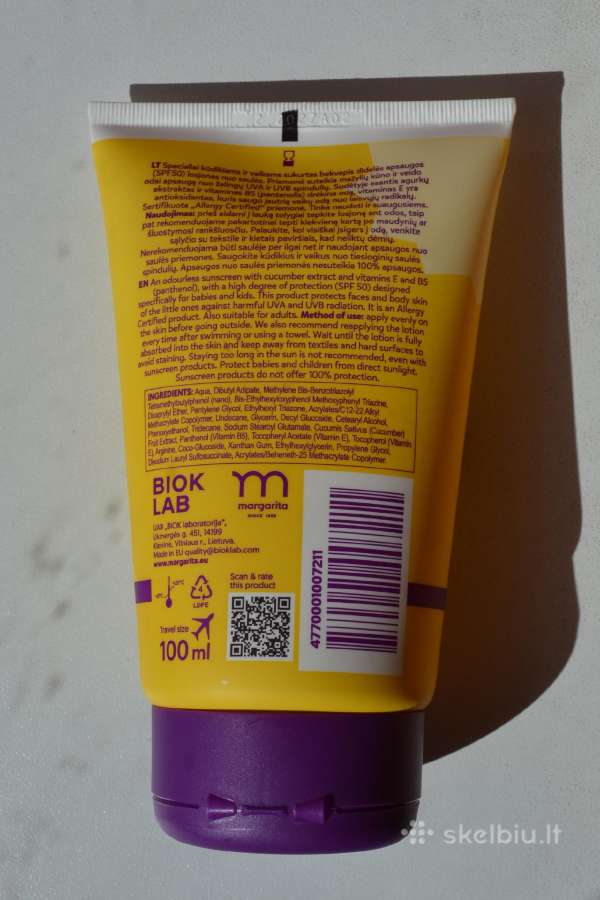 Kakė Makė losjonas nuo saulės Spf50 + dovana - nuotraukos Nr. 2