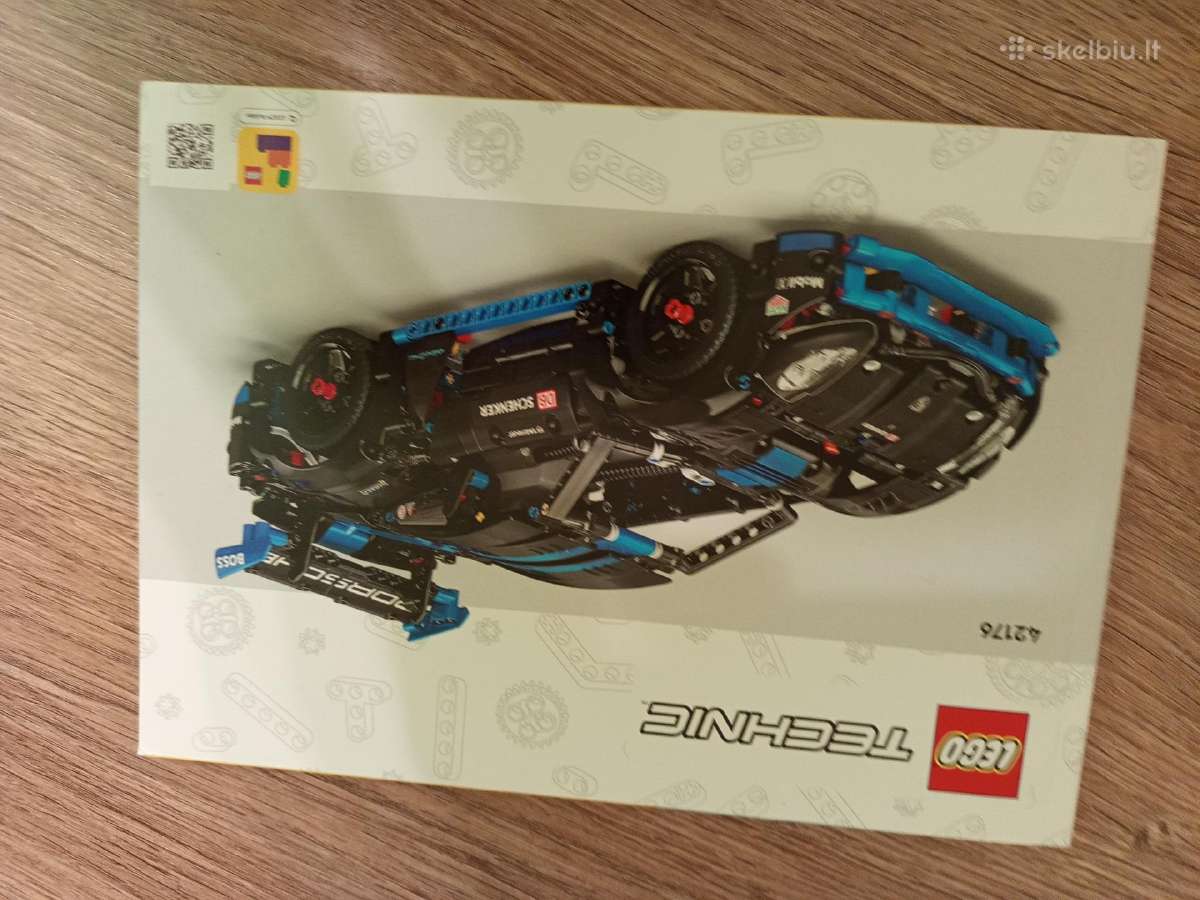 Lego Technic lenktyninė mašina - nuotraukos Nr. 2