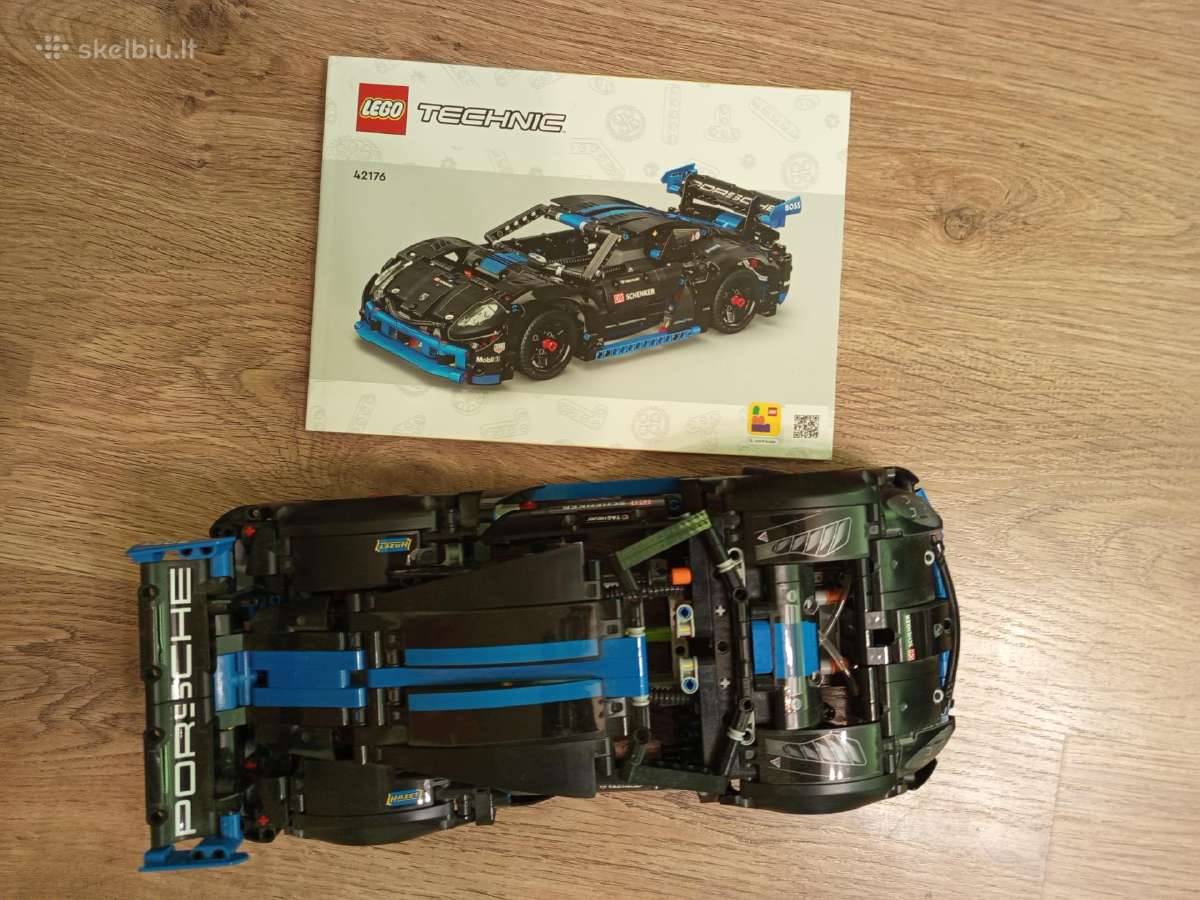 Lego Technic lenktyninė mašina - nuotraukos Nr. 3