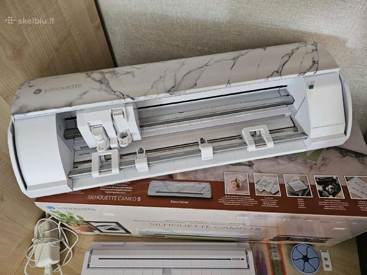 Silhouette Cameo 5 su daugybę plėvelių ir priedų! - nuotraukos Nr. 7