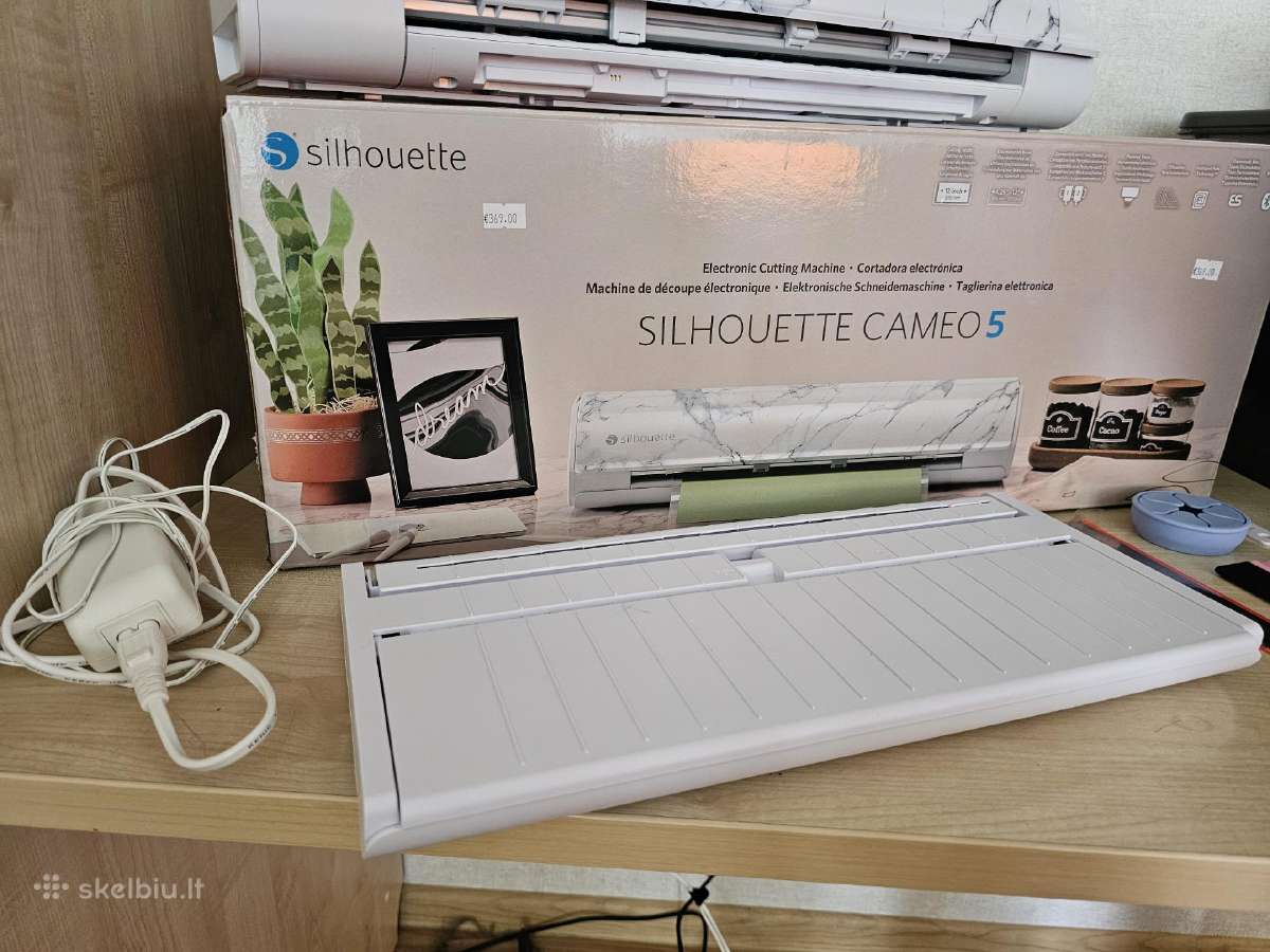 Silhouette Cameo 5 su daugybę plėvelių ir priedų! - nuotraukos Nr. 2