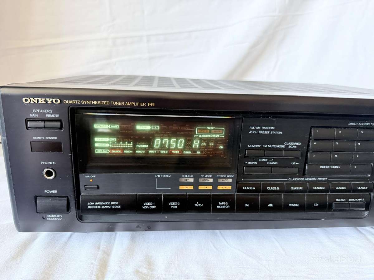 Onkyo Tx-7830 - nuotraukos Nr. 5