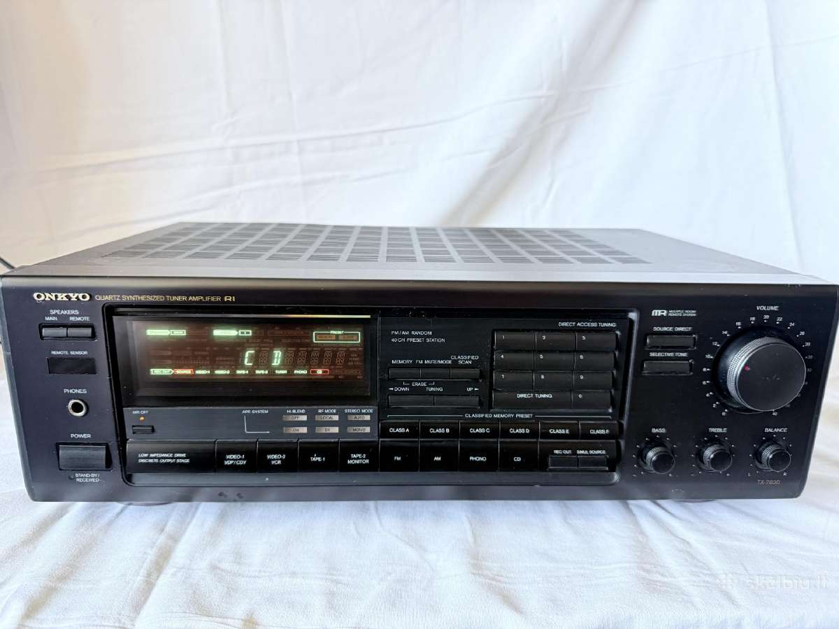 Onkyo Tx-7830 - nuotraukos Nr. 6