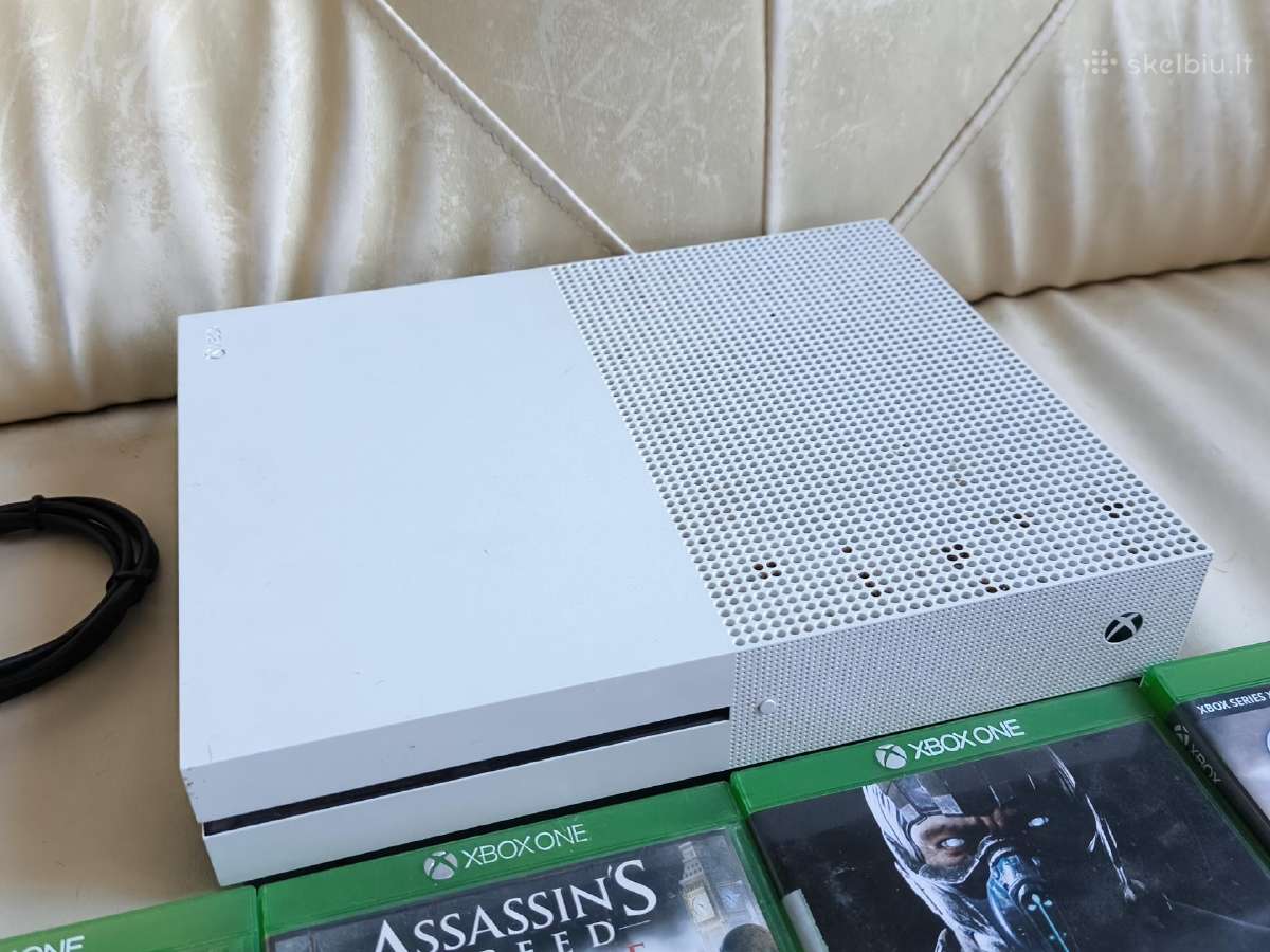 Xbox one S 1tb ir 8 zaidimai - nuotraukos Nr. 4