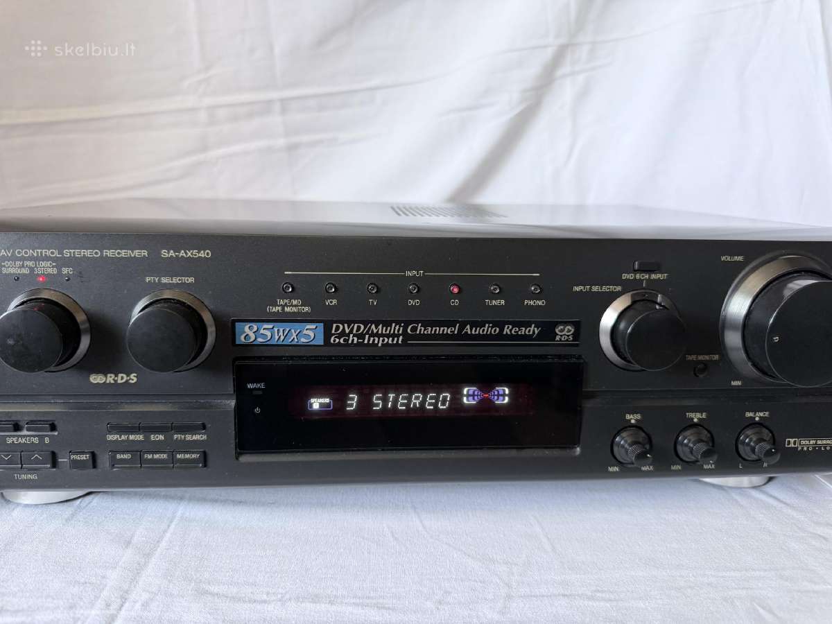 Technics Sa-ax540 - nuotraukos Nr. 8