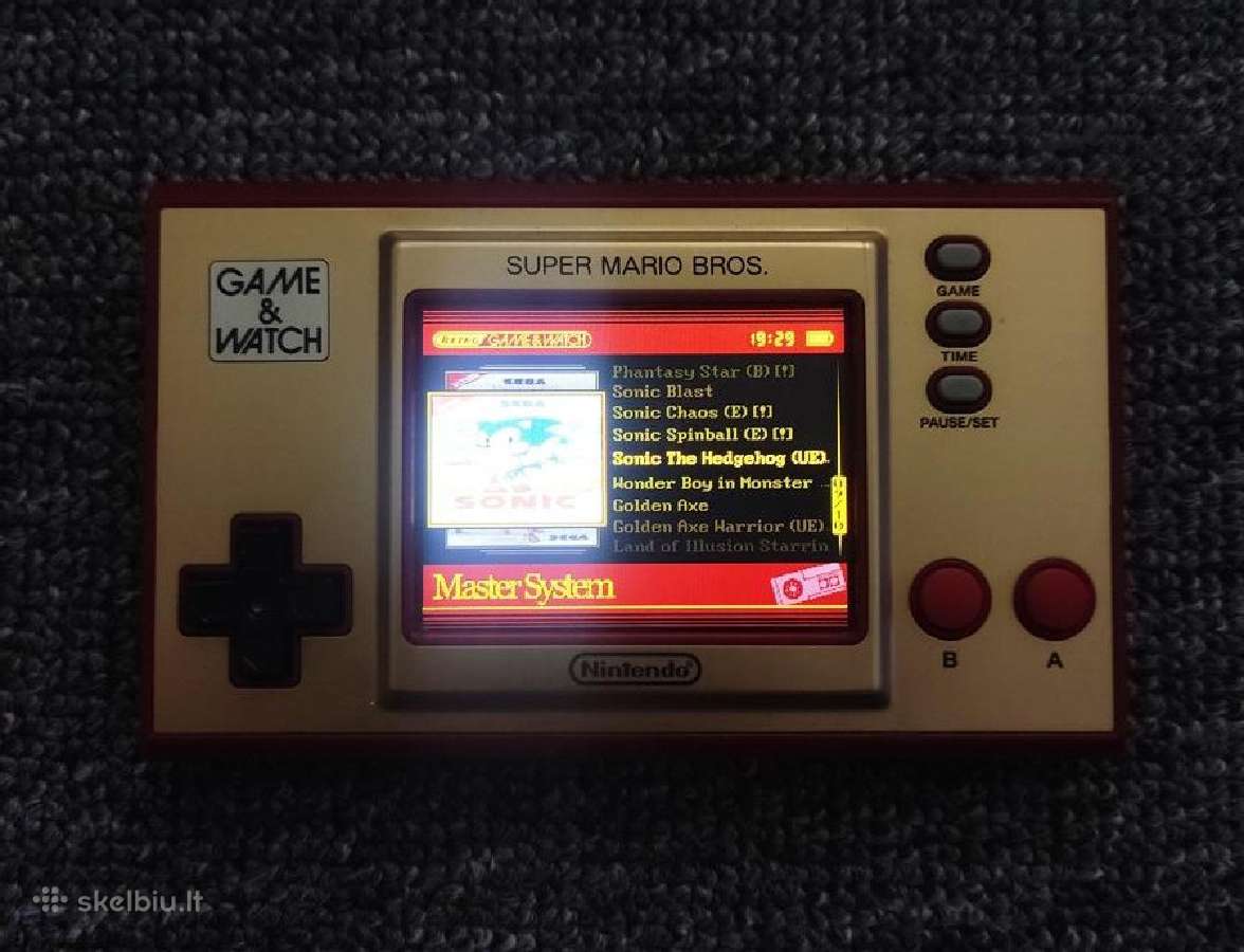 Nintendo Game & Watch Super Mario Bros - nuotraukos Nr. 3
