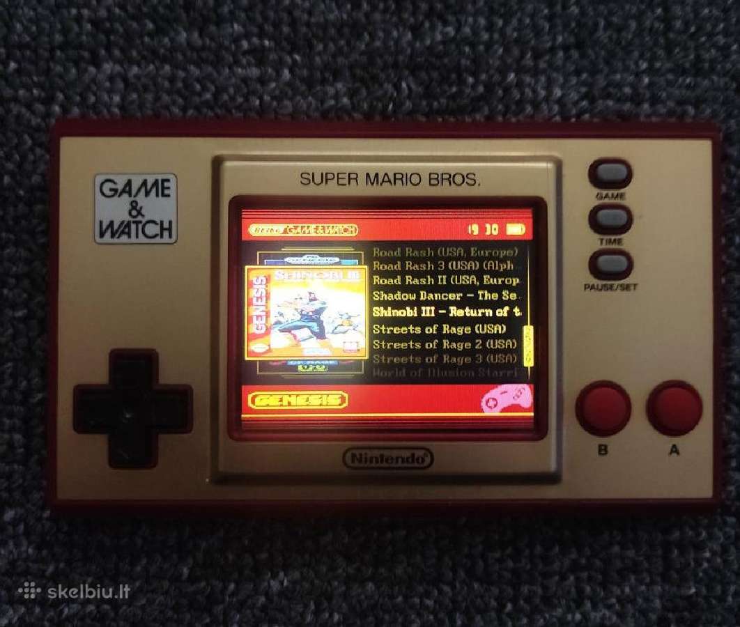 Nintendo Game & Watch Super Mario Bros - nuotraukos Nr. 4