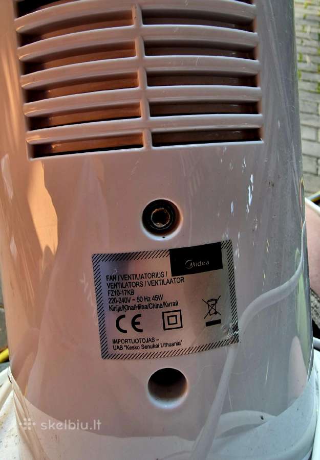Midea bokštinis ventiliatorius 45 W – kaip naujas - nuotraukos Nr. 3