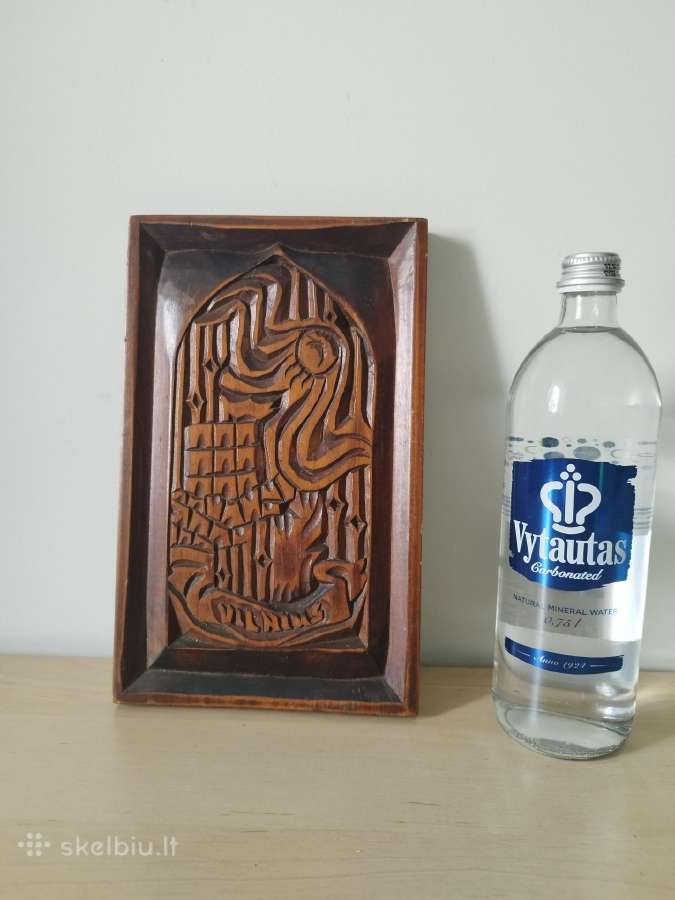 Medžio raižinys ,Vilnius'' - nuotraukos Nr. 6
