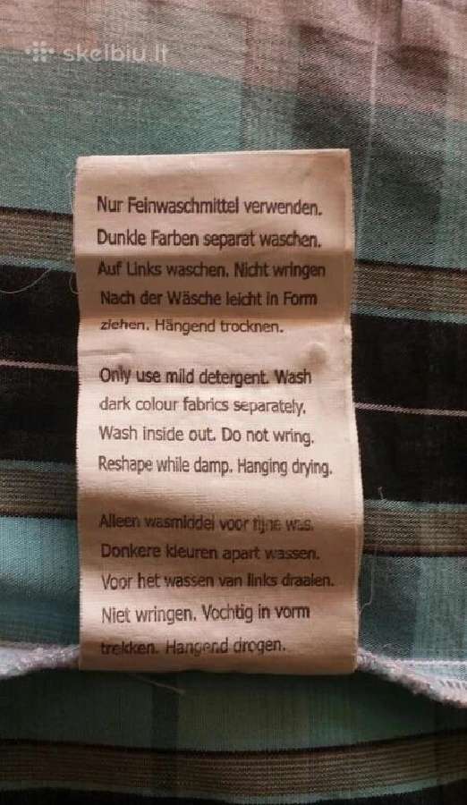 Vyriski marskiniai, baltiniai. Medvilne.skaitykite - nuotraukos Nr. 6