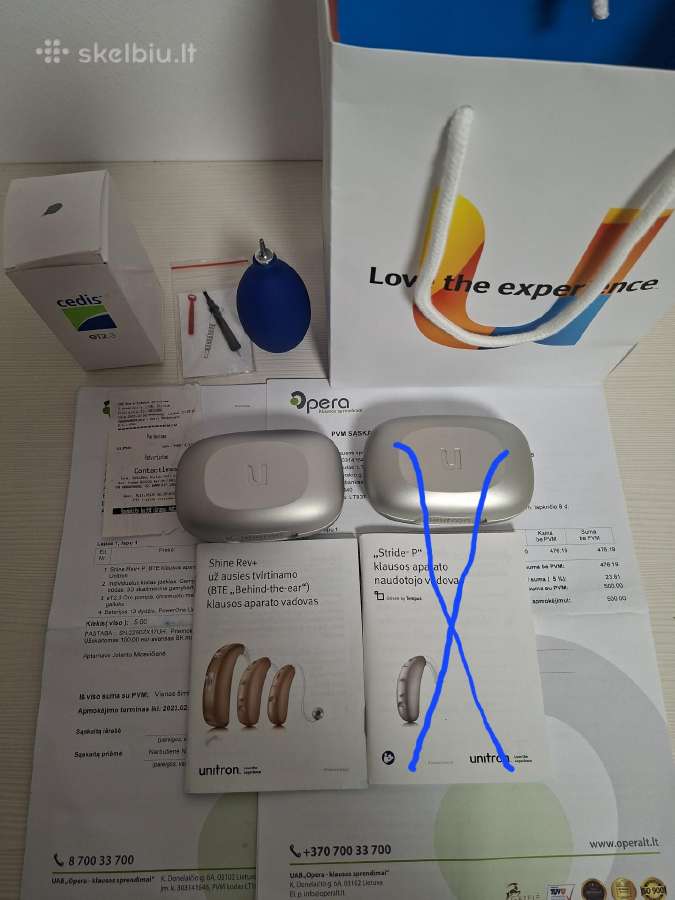 Klausos aparatas Unitron ,Shine Rev+" - nuotraukos Nr. 2